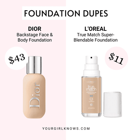 13 Mind-blowing Foundation Dupes That Will Save You Serious Money