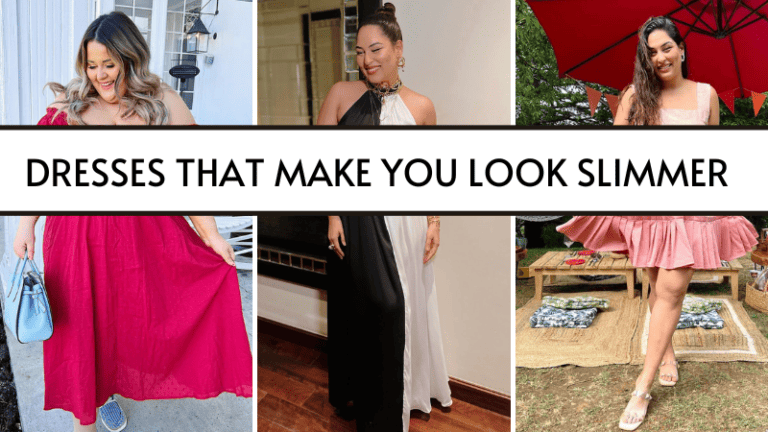 dresses that make you look slimmer