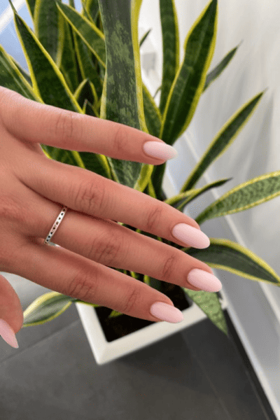 blush pink  is one of the best nail polish colors for fair skin 