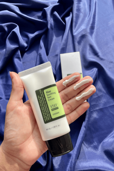 Blandly Honest COSRX Aloe Soothing Sun Cream Review {Live Testing}