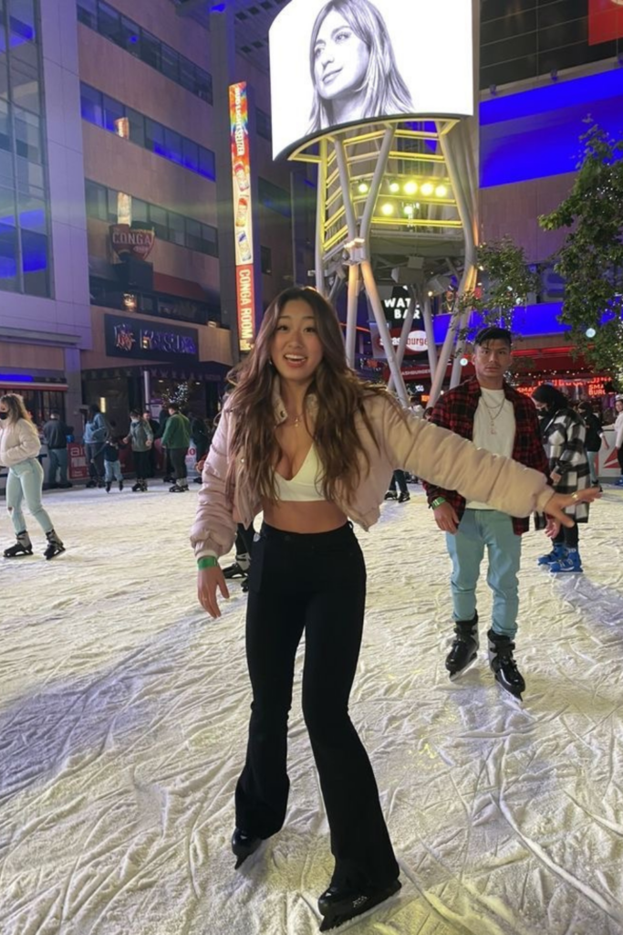 ice skating date outfit