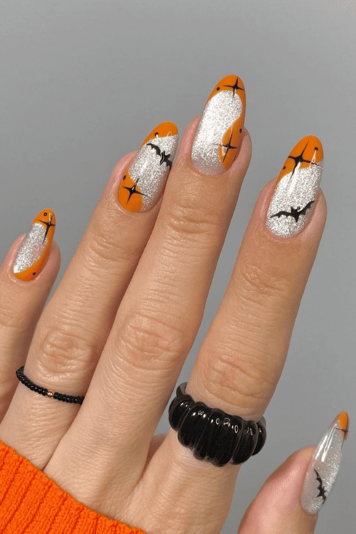 40 Spooky Cute Halloween Nail Ideas that are a Total Heartthrob!