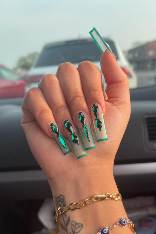 43 CUTEST Emerald Green Nails That Will Become Your Next Nail Obsession