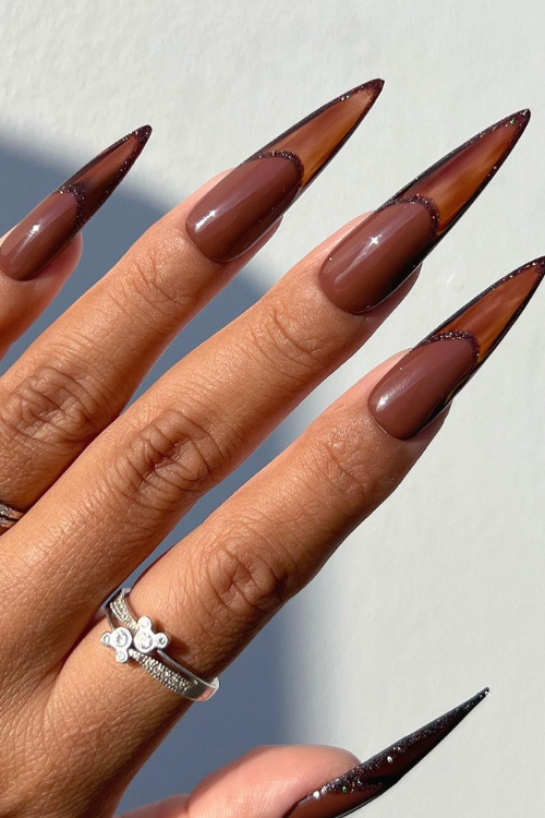 49 Seriously Dope Brown Nails to Make Nails Your Best Accessory!