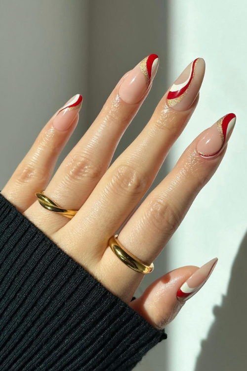 46 Totally Crush-Worthy Red Nails For Christmas That Are Just Too ADORBS!