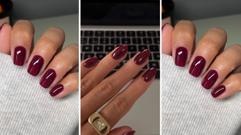 Have You Caught The Cherry Mocha Nails Trend Yet? This Is Your Cue!!