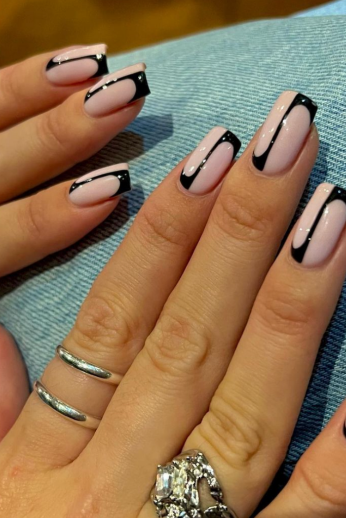 41 Nail Art With Lines That Will Legit Blow Your Mani Mind!