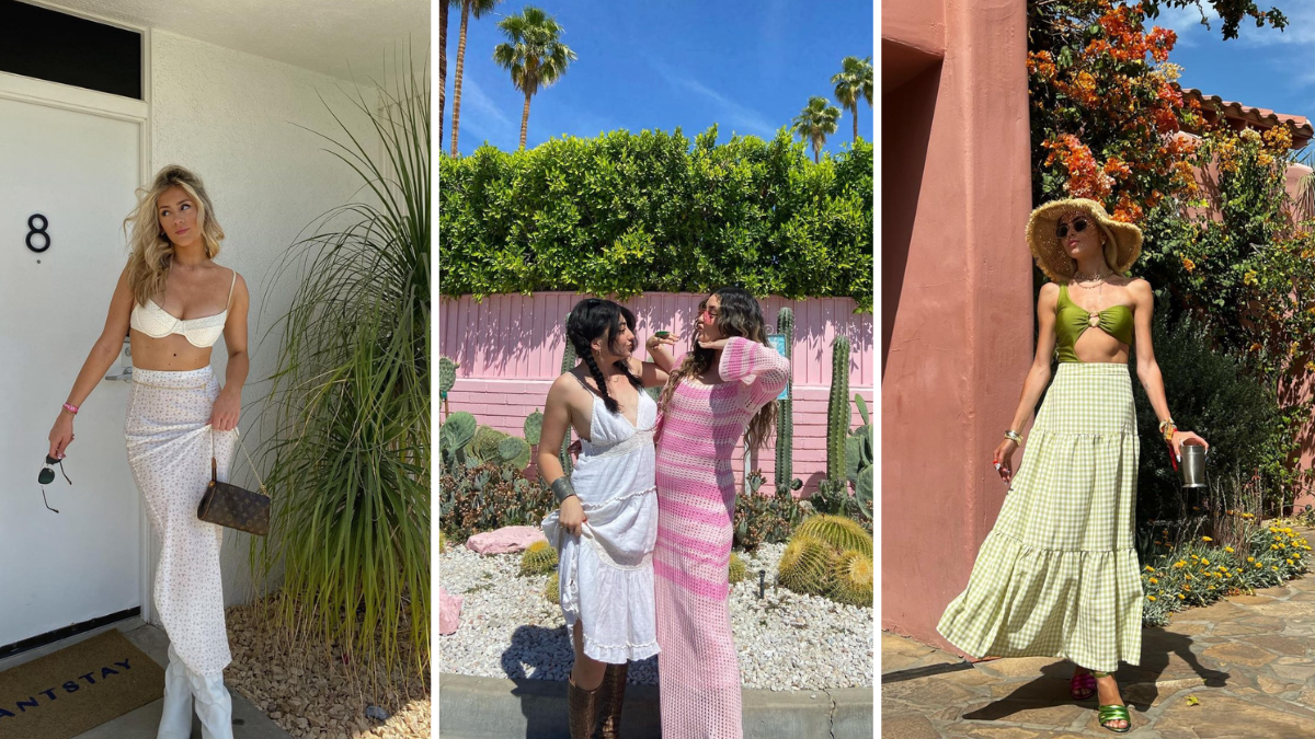 what to wear to Palm Springs outfits