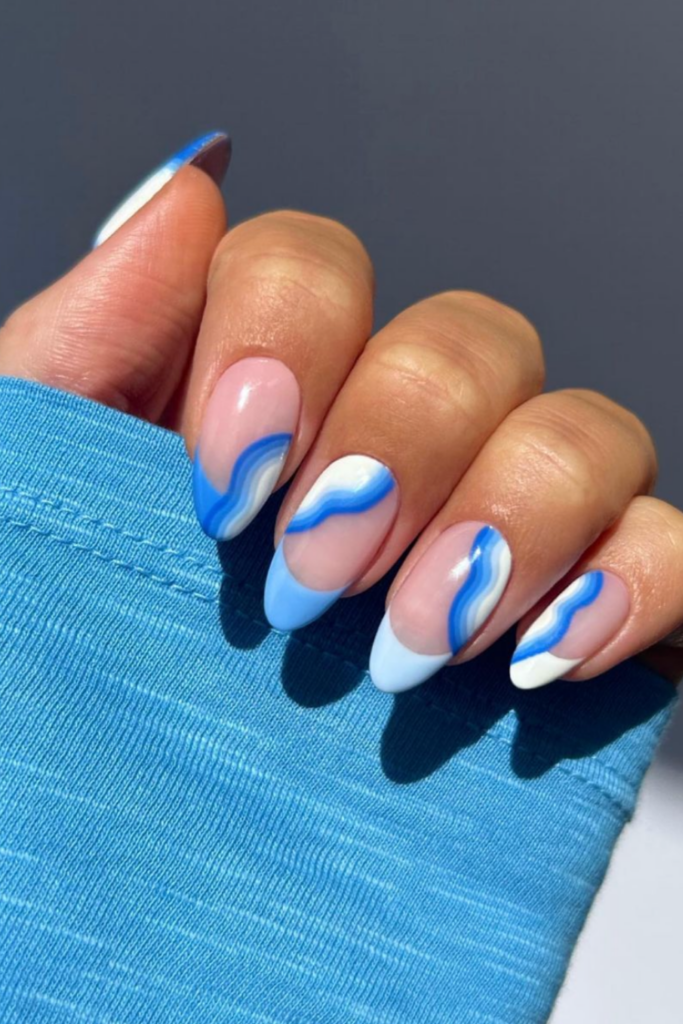 42 Chic-licious Blue Nail Designs for a Splash of Fun for Your Fingers