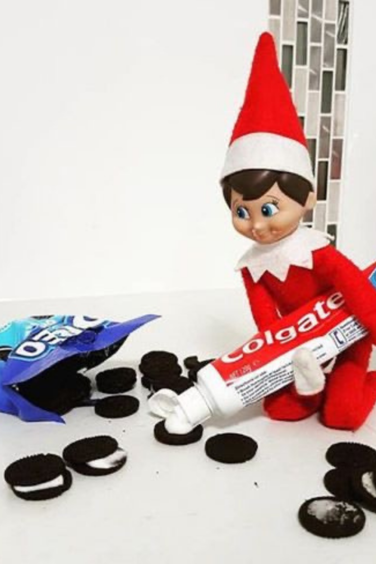 38 Easy Elf On The Shelf Ideas To Have Your Family In Stitches