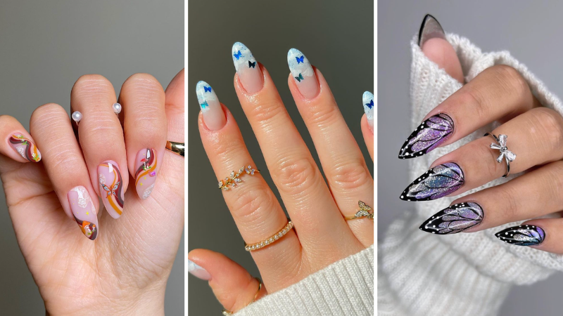 Butterfly Nail Designs