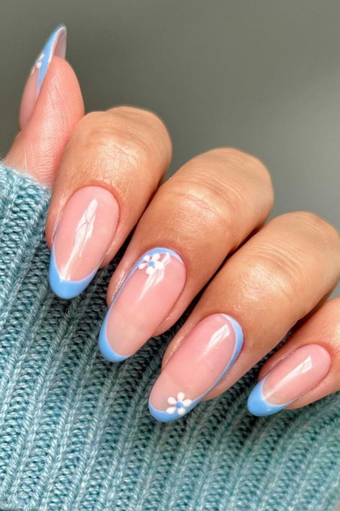 37 Truly Wow Light Blue Nail Designs That Are Straight-up Fire