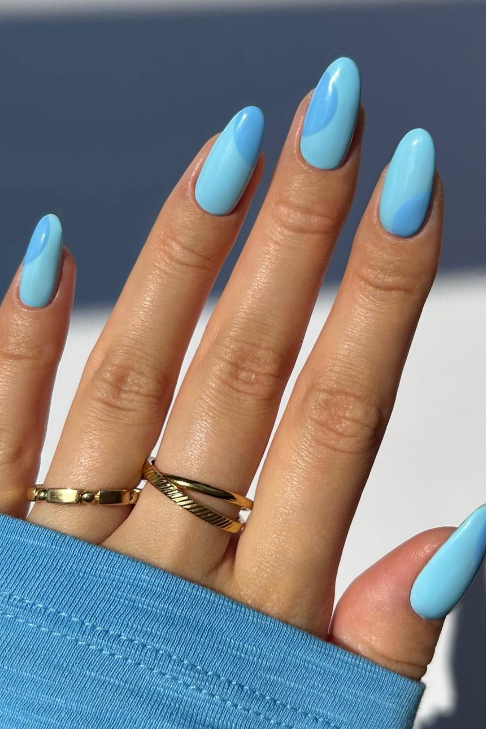 37 Truly Wow Light Blue Nails That Are Straight Up Fire