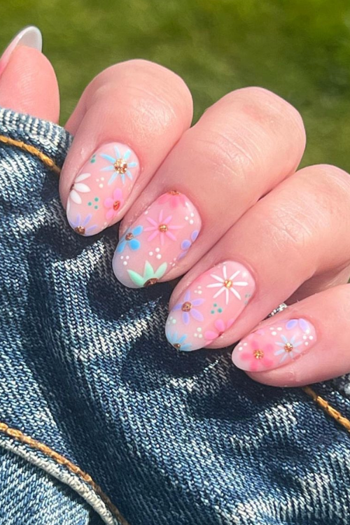 39 Eggstraordinary Easter Nail Designs to Slay the Hunt for Chic! easter nail designs