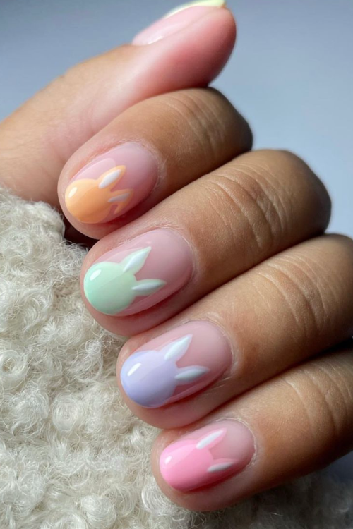 39 Eggstraordinary Easter Nail Designs to Slay the Hunt for Chic! easter nail ideas
