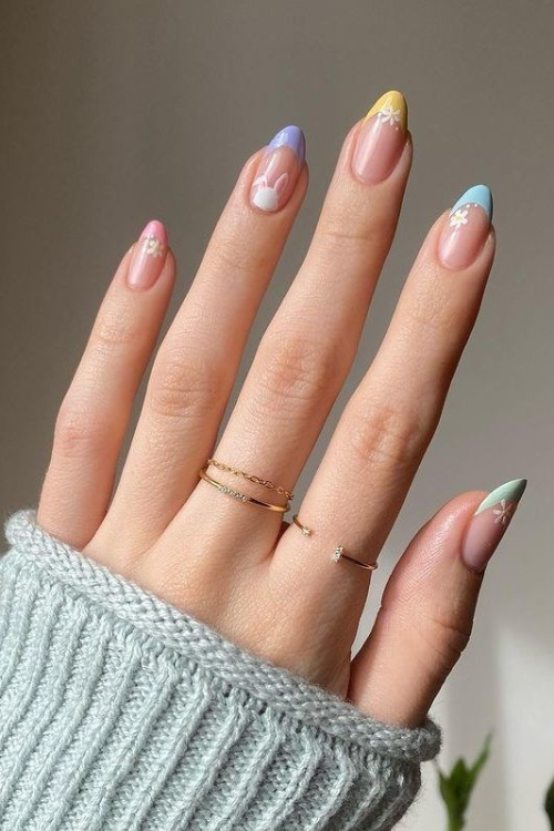 39 Eggstraordinary Easter Nail Designs to Slay the Hunt for Chic! easter nail ideas