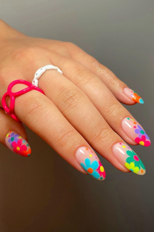 48 Floral Nail Art Designs Because Life's Too Short for Boring Nails!