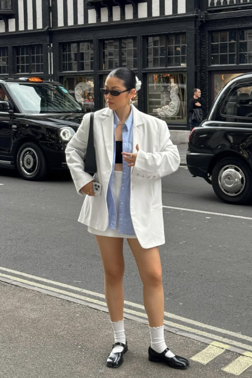 26 Boss-Girl Approved White Blazer Outfits That Instantly Look Expensive 26 Boss-Girl Approved White Blazer Outfits That Instantly Look Expensive