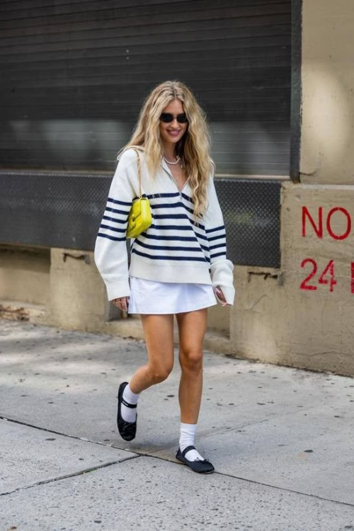 21 Trendy Ballet Flat Outfits for the Off-Duty Vibe with a Side of Sass