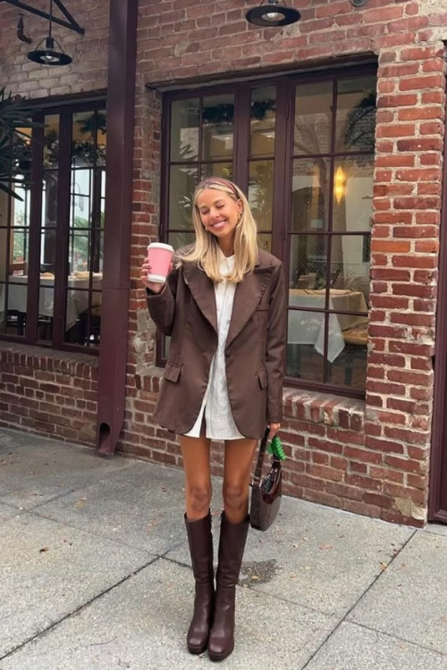 21 Cute Brown Boots Outfits That’ll Have You Looking Like a Pinterest Pin IRL