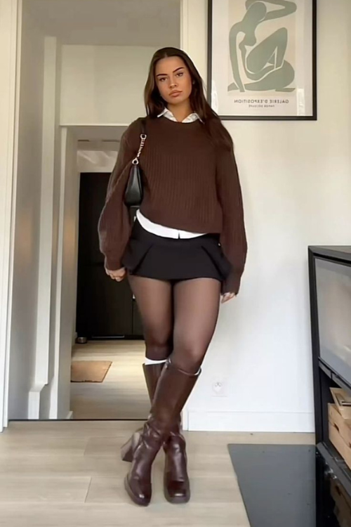 21 Cute Brown Boots Outfits That’ll Have You Looking Like a Pinterest Pin IRL