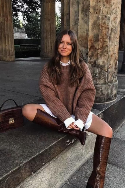 21 Cute Brown Boots Outfits That’ll Have You Looking Like a Pinterest Pin IRL