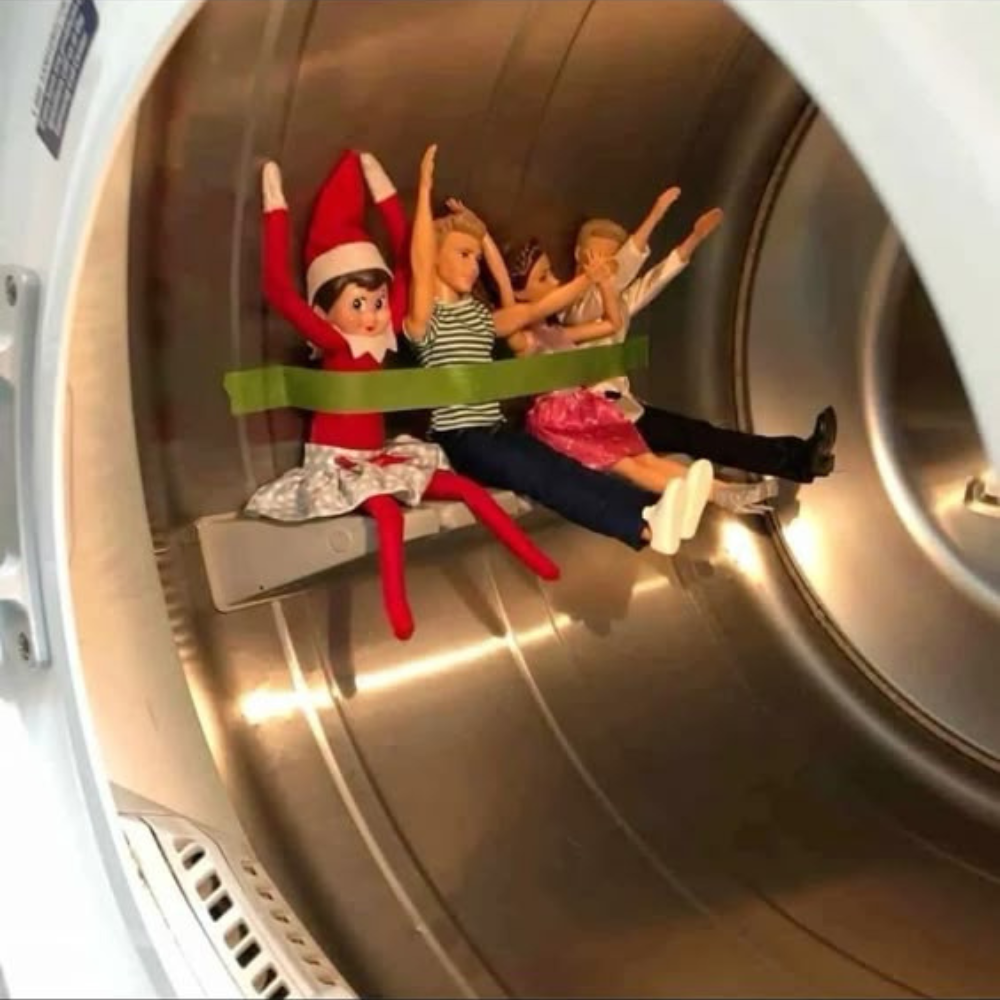 27 Cute Elf on the Shelf Ideas That Are Clever & Require Zero Brain Cells