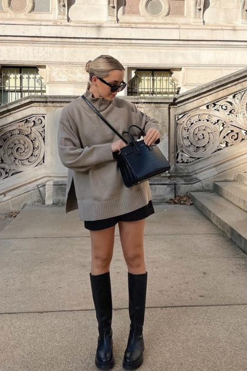21 Damn Hot Knee-High Boots Outfits That Are Basically a Fashion Mic Drop!