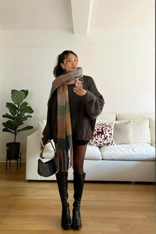 21 Damn Hot Knee-High Boots Outfits That Are Basically a Fashion Mic Drop!