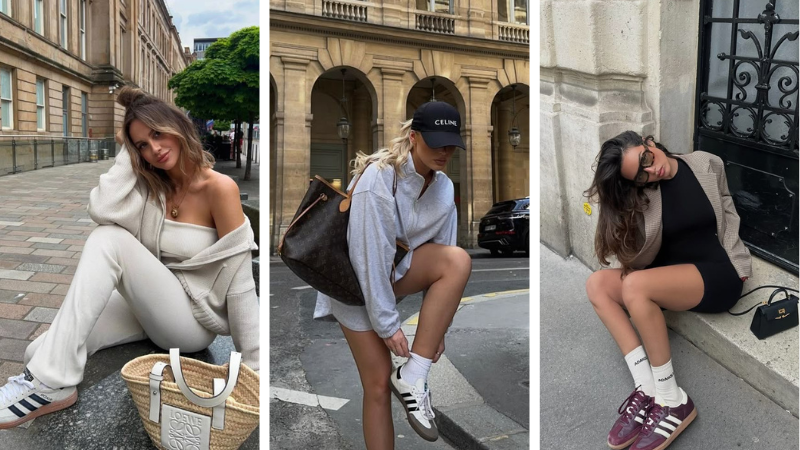 adidas sambas outfits for fall