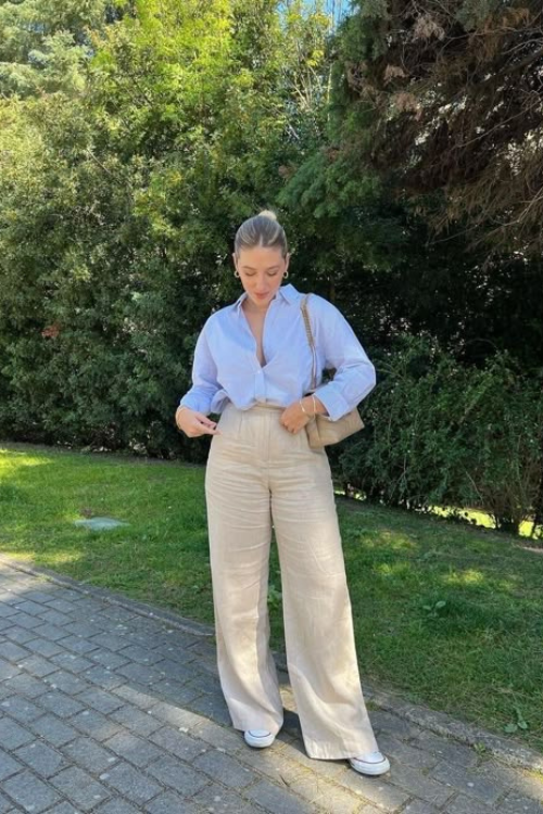 Think Beige Pants Are Basic? These 18 Outfits Will Shut You Up Think Beige Pants Are Basic? These 18 Outfits Will Shut You Up