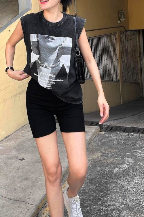 19 Biker Shorts Outfits Every Stylish Girl Is Copying Right Now 19 Biker Shorts Outfits Every Stylish Girl Is Copying Right Now