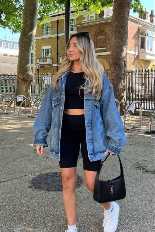 19 Biker Shorts Outfits Every Stylish Girl Is Copying Right Now 19 Biker Shorts Outfits Every Stylish Girl Is Copying Right Now