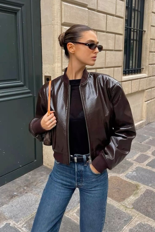 20 Brown Leather Jacket Outfits Cooler Than Any Black One You Own 20 Brown Leather Jacket Outfits Cooler Than Any Black One You Own