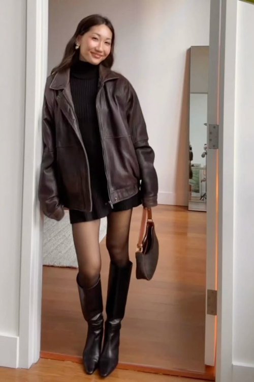 20 Brown Leather Jacket Outfits Cooler Than Any Black One You Own 20 Brown Leather Jacket Outfits Cooler Than Any Black One You Own