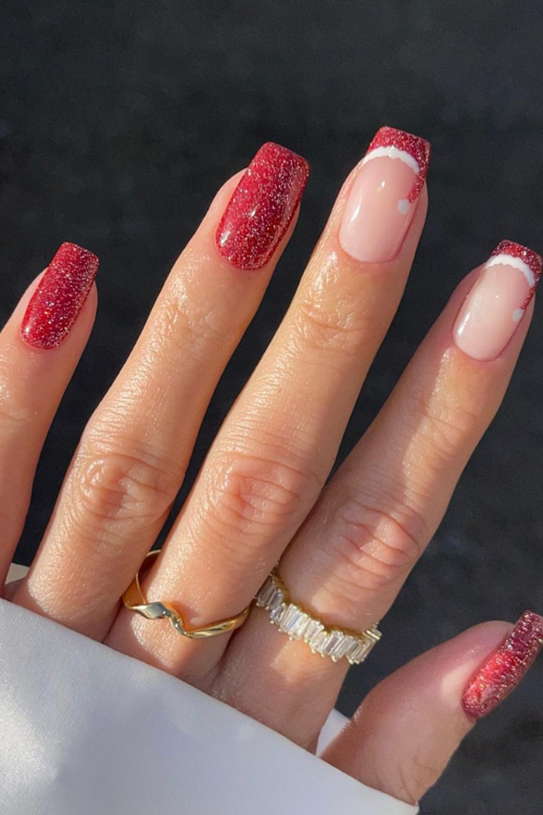 22 Red Christmas Nails So Hot They Outshine Rudolph’s Nose