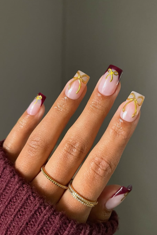 22 Red Christmas Nails So Hot They Outshine Rudolph’s Nose