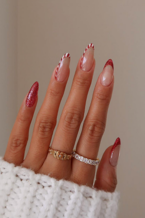 22 Red Christmas Nails So Hot They Outshine Rudolph’s Nose