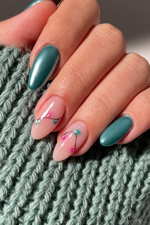 21 Simple Christmas Nails for Girls Who Like Pretty Without the Drama 21 Simple Christmas Nails for Girls Who Like Pretty Without the Drama