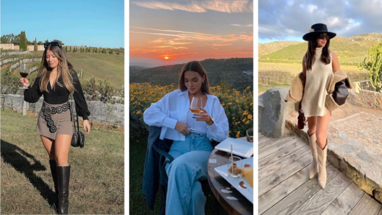 fall winery outfits
