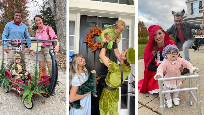 family halloween costumes with baby