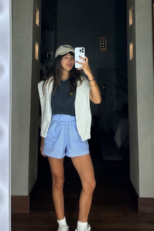 31 Cute Boxer Shorts Outfits Every Cool Girl Is Pinning Right Now 31 Cute Boxer Shorts Outfits Every Cool Girl Is Pinning Right Now