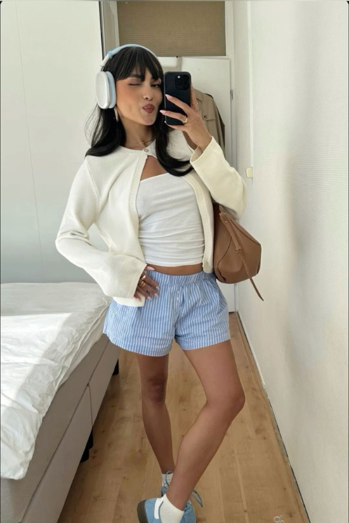 31 Cute Boxer Shorts Outfits Every Cool Girl Is Pinning Right Now 31 Cute Boxer Shorts Outfits Every Cool Girl Is Pinning Right Now