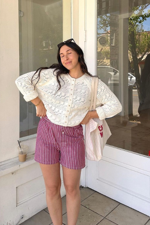 31 Cute Boxer Shorts Outfits Every Cool Girl Is Pinning Right Now 31 Cute Boxer Shorts Outfits Every Cool Girl Is Pinning Right Now