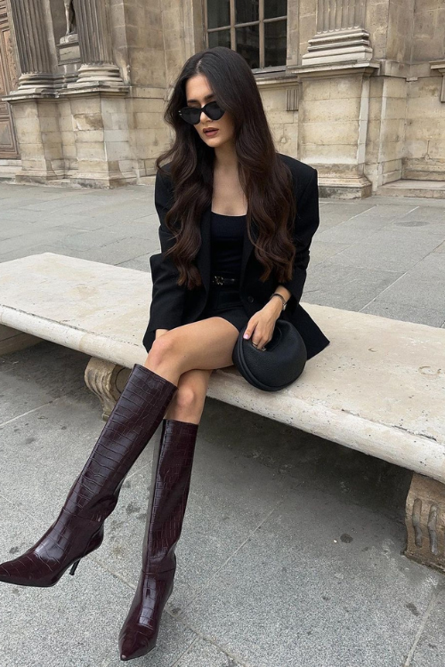 10 Burgundy Boots Outfits That Are Trendier Than Black Right Now 10 Burgundy Boots Outfits That Are Trendier Than Black Right Now