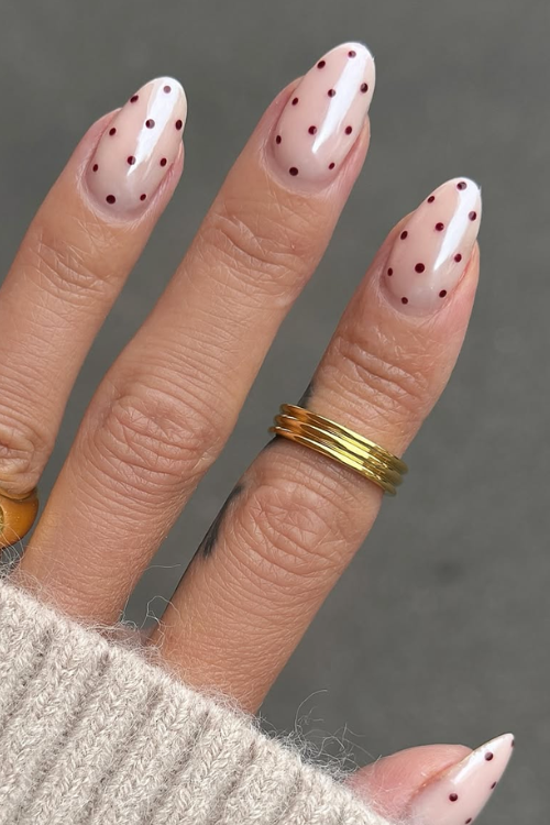 33 Polka Dot Nails That Make You Forget About French Tips 33 Polka Dot Nails That Make You Forget About French Tips
