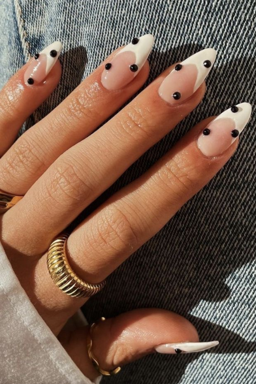 33 Polka Dot Nails That Make You Forget About French Tips 33 Polka Dot Nails That Make You Forget About French Tips