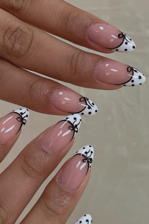 33 Polka Dot Nails That Make You Forget About French Tips 33 Polka Dot Nails That Make You Forget About French Tips