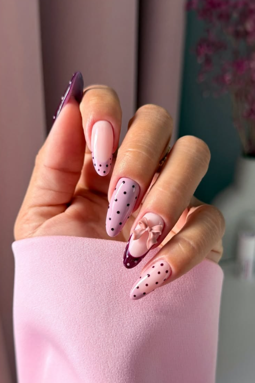 33 Polka Dot Nails That Make You Forget About French Tips 33 Polka Dot Nails That Make You Forget About French Tips