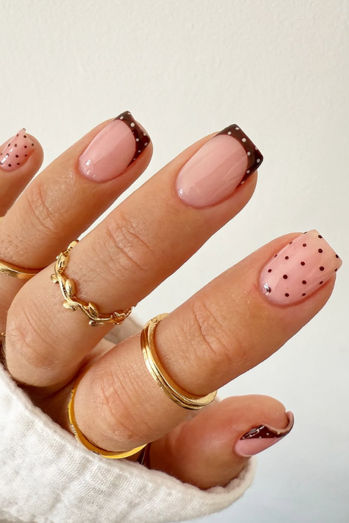 33 Polka Dot Nails That Make You Forget About French Tips 33 Polka Dot Nails That Make You Forget About French Tips